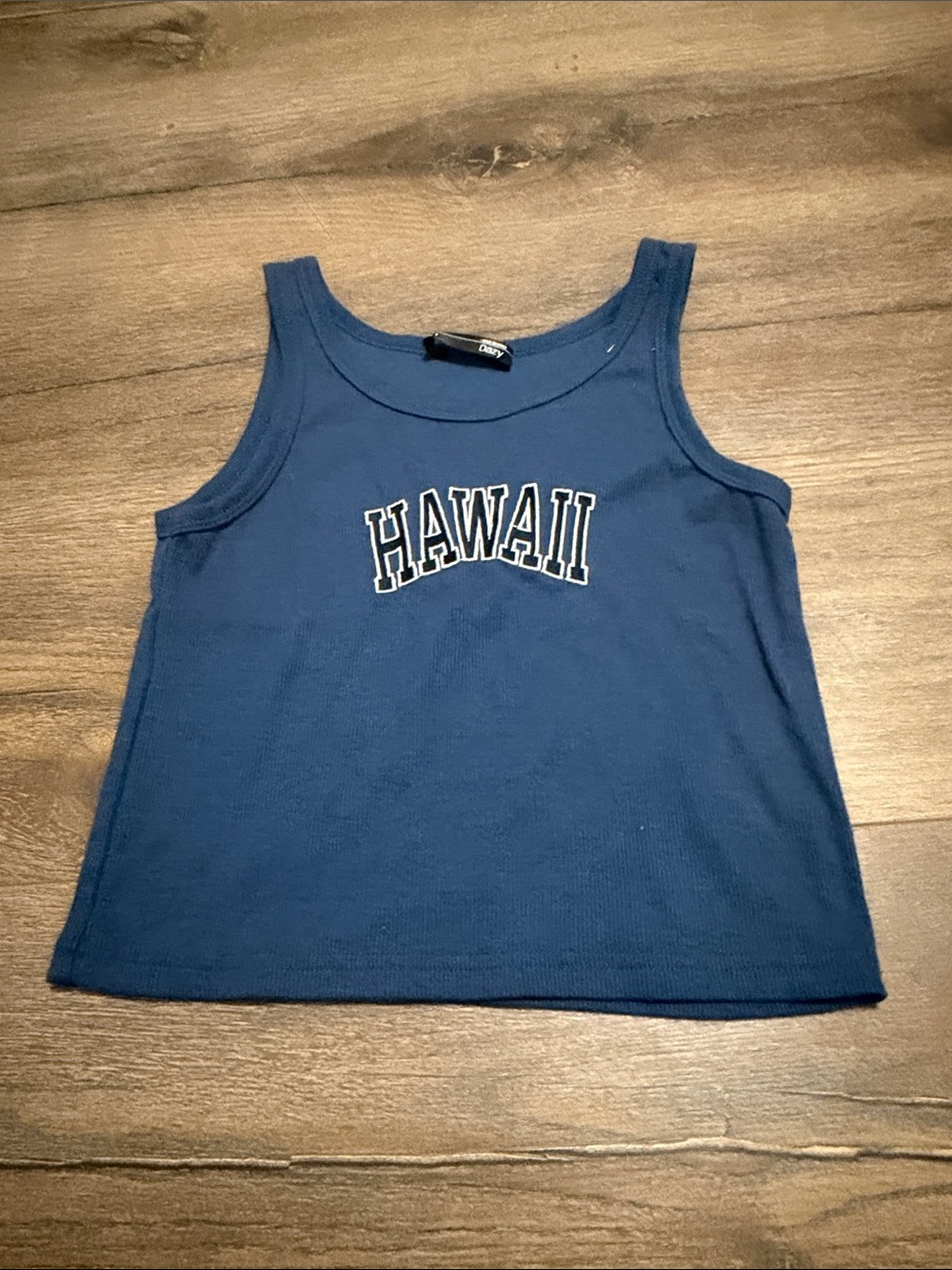 Navy Hawaii Tank Top